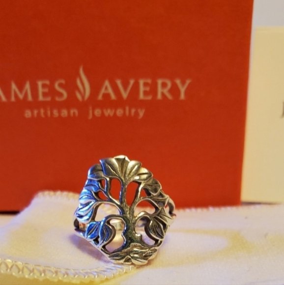 James Avery 60th Anniversary Tree of Life Ring, size 7.25? - Picture 4 of 9